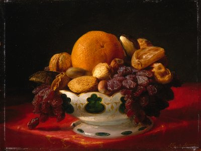 Naranjas, Nueces e Higos, 1860s de Lilly Martin Spencer